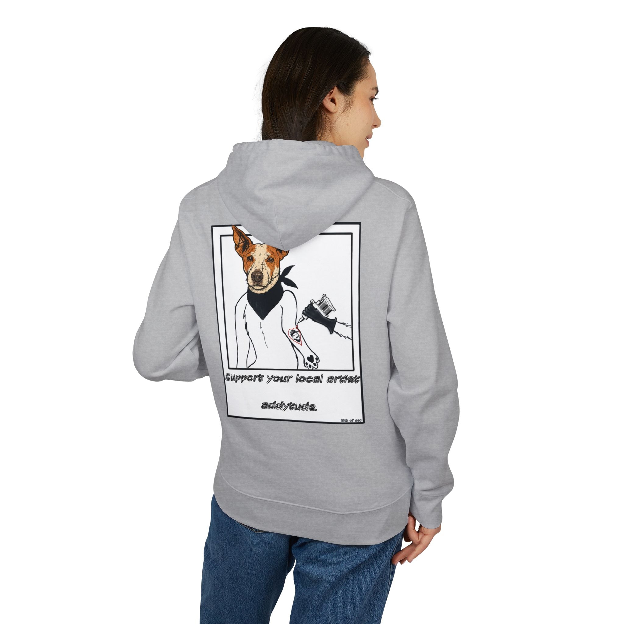 Support Local Artist Hoodie | addytude.